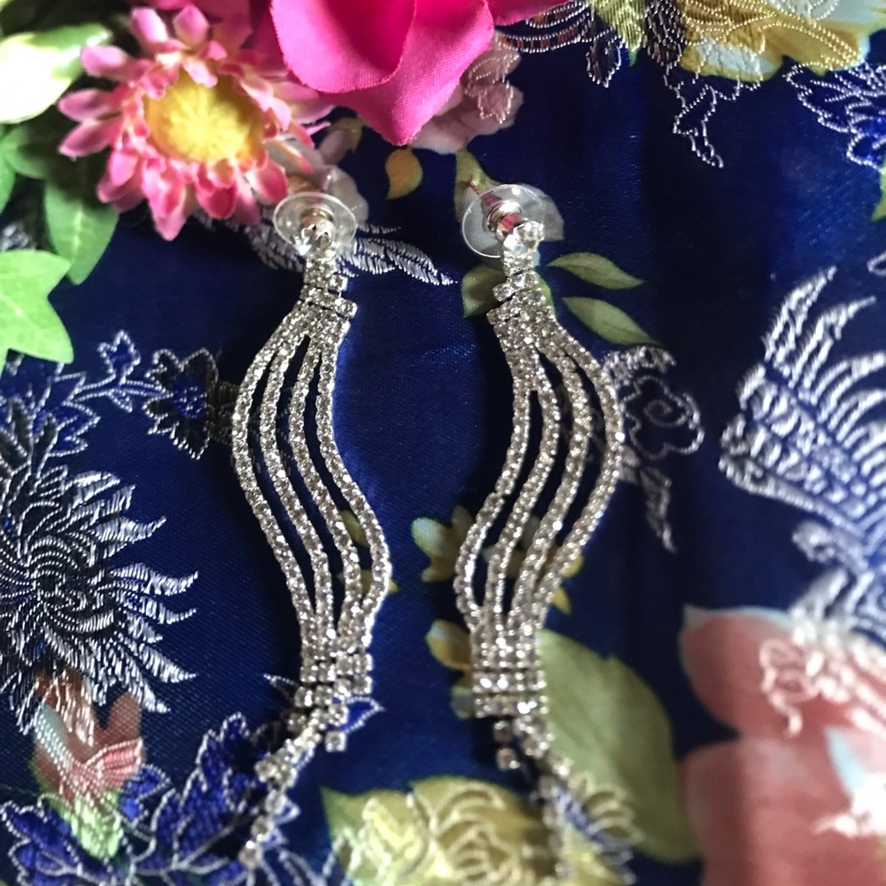 Elegant Rhinestone Earrings